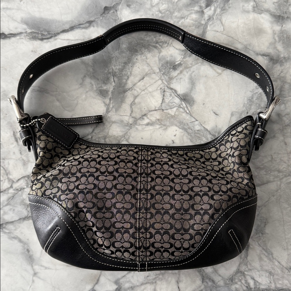 Vintage Coach Small Hobo Bag